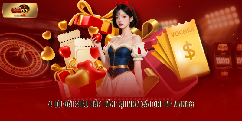 WIN88 | Trang Chủ Nhà Cái Uy Tín - Đăng Ký Nhận Ngay 88K 7 4 ưu đãi siêu hấp dẫn tại nhà cái online WIN88