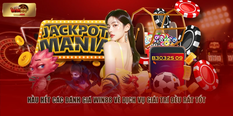 Đánh Giá WIN88 - Những Ý Kiến Khách Quan Từ Hội Viên 2 Hầu hết các đánh giá WIN88 về dịch vụ giải trí đều rất tốt