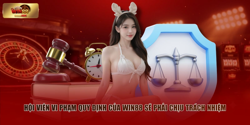 Miễn Trừ Trách Nhiệm - Có Thể Bạn Chưa Biết Về WIN88 2 Hội viên vi phạm quy định của WIN88 sẽ phải chịu trách nhiệm