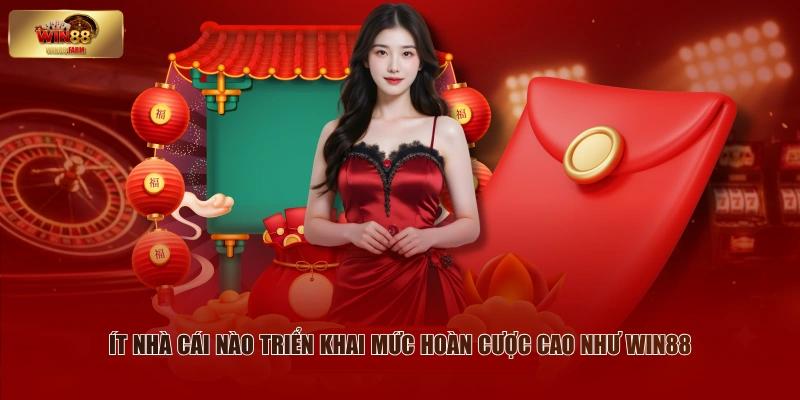 Khuyến Mãi WIN88 - Cơ Hội Tăng Vốn Cược Trong Chớp Mắt 3 Ít nhà cái nào triển khai mức hoàn cược cao như WIN88