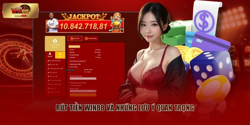 Rút Tiền WIN88 - Hướng Dẫn Thao Tác Nhanh Chính Xác 3 Rút tiền WIN88 và những lưu ý quan trọng