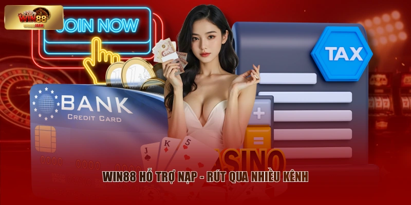 WIN88 | Trang Chủ Nhà Cái Uy Tín - Đăng Ký Nhận Ngay 88K 4 WIN88 hỗ trợ nạp - rút qua nhiều kênh